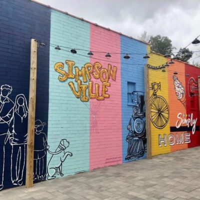 Simpsonville mural